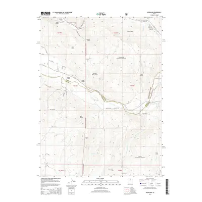 2014 Map of Woodland, 2014 Print