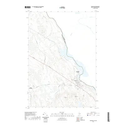2021 Map of Woodland, 2021 Print