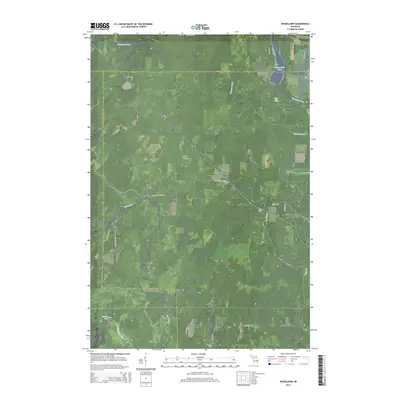 2014 Map of Woodlawn, 2014 Print