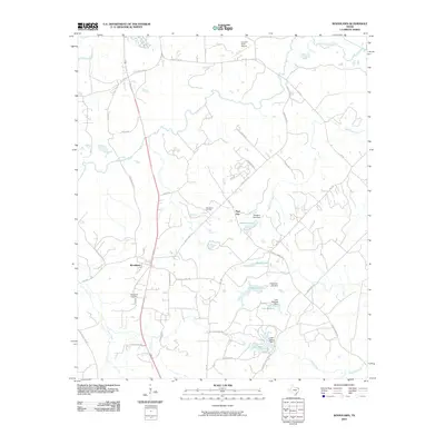2010 Map of Woodlawn, 2010 Print