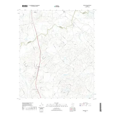 2019 Map of Woodlawn, 2019 Print