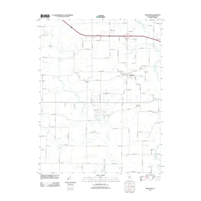 2012 Map of Woodlawn, 2012 Print