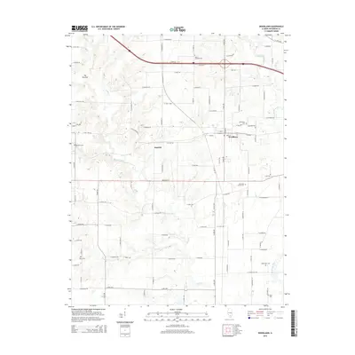 2015 Map of Woodlawn, 2015 Print