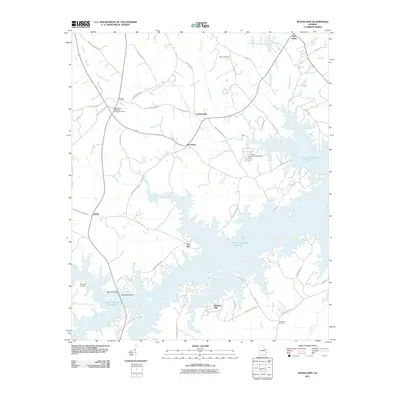 2011 Map of Woodlawn, 2011 Print