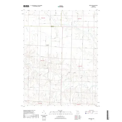 2017 Map of Woodlawn, 2017 Print