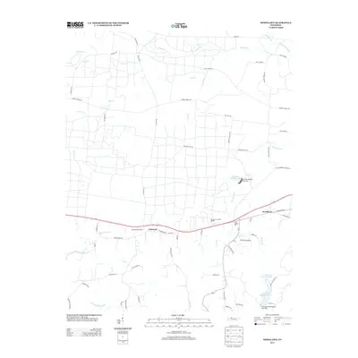 2013 Map of Woodlawn, 2013 Print