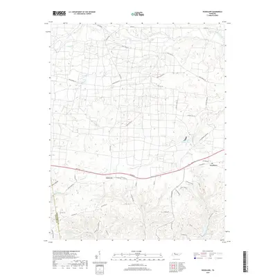 2019 Map of Woodlawn, 2019 Print