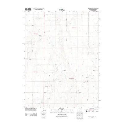2013 Map of Woodlin School, 2013 Print