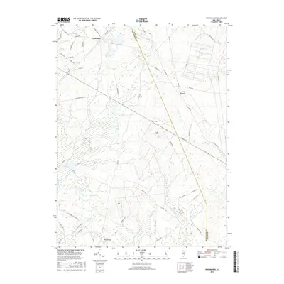 2016 Map of Woodmansie, 2016 Print
