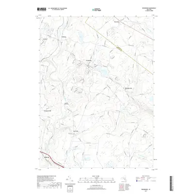 2019 Map of Woodridge, 2019 Print