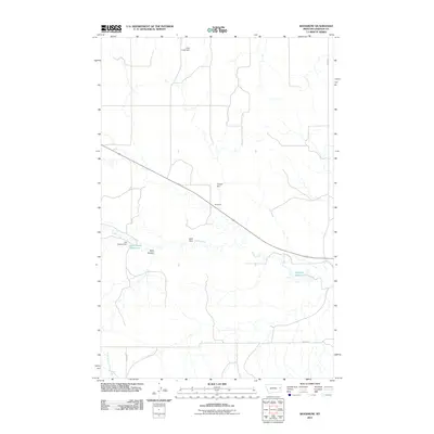2011 Map of Woodrow, 2011 Print
