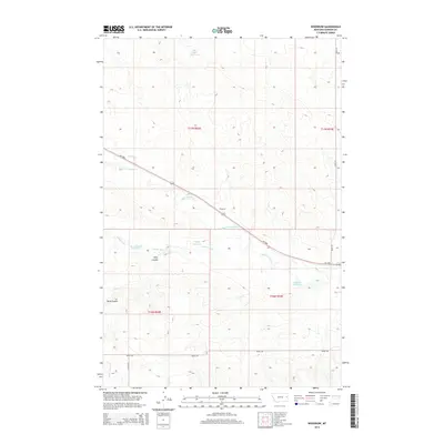 2014 Map of Woodrow, 2014 Print