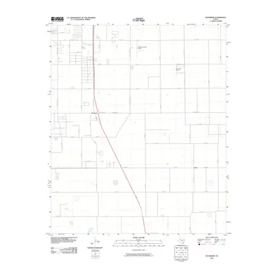 2010 Map of Woodrow, 2010 Print