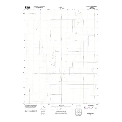 2010 Map of Woodrow NW, 2010 Print