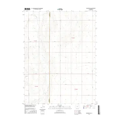 2016 Map of Woodrow NW, 2016 Print