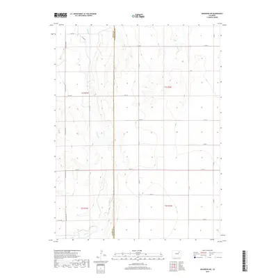 2019 Map of Woodrow NW, 2019 Print