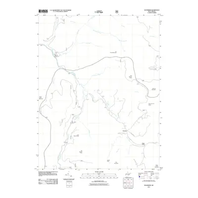 2011 Map of Woodrow, 2011 Print