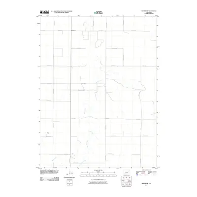 2010 Map of Woodrow, 2010 Print
