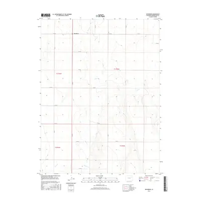 2016 Map of Woodrow, 2016 Print