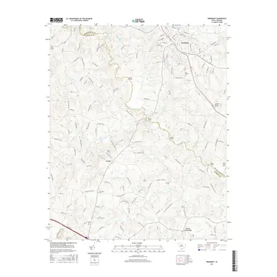 2017 Map of Woodruff, 2017 Print