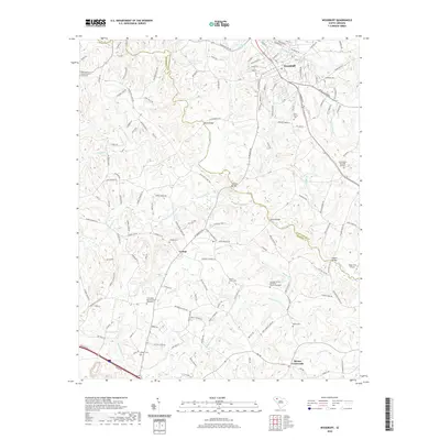 2020 Map of Woodruff, 2020 Print
