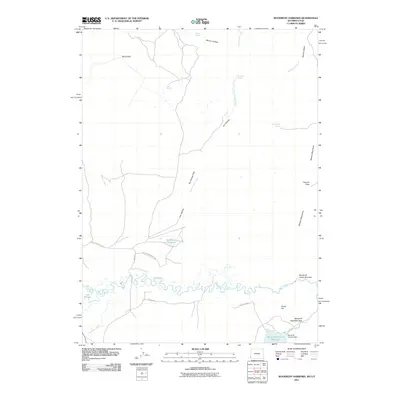 2011 Map of Woodruff Narrows, 2011 Print
