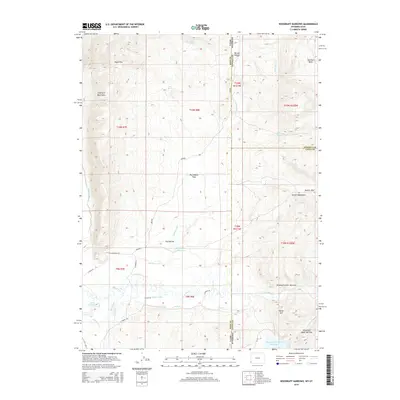 2015 Map of Woodruff Narrows, 2015 Print