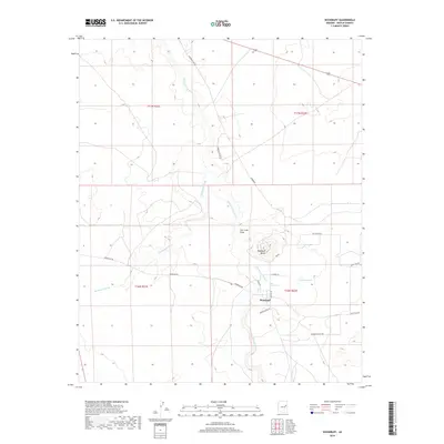 2018 Map of Woodruff, 2018 Print