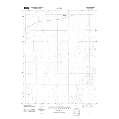 2012 Map of Woodruff, 2012 Print