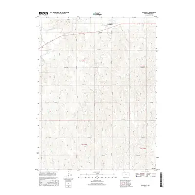 2015 Map of Woodruff, 2015 Print