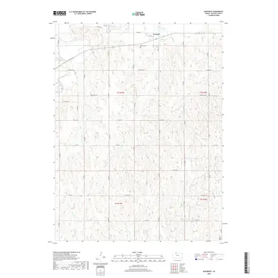 2018 Map of Woodruff, 2018 Print