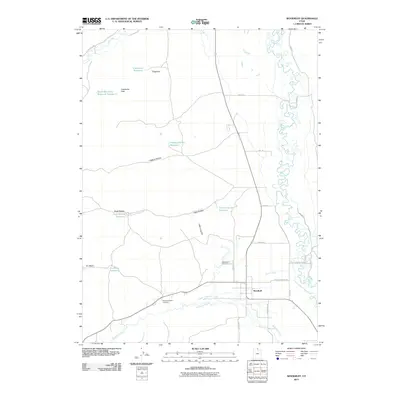 2011 Map of Woodruff, 2011 Print