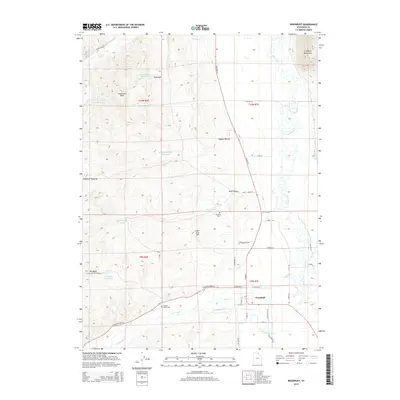 2014 Map of Woodruff, 2014 Print