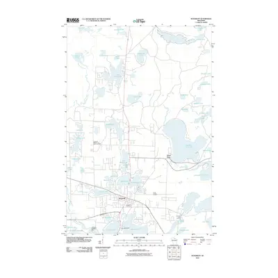 2010 Map of Woodruff, 2010 Print
