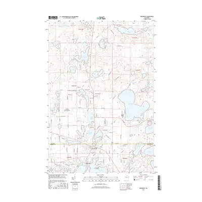 2015 Map of Woodruff, 2015 Print