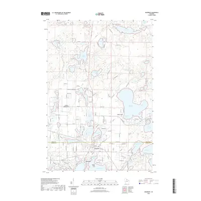 2018 Map of Woodruff, 2018 Print