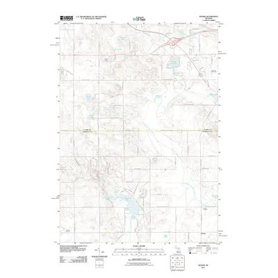 2011 Map of Woods, 2011 Print
