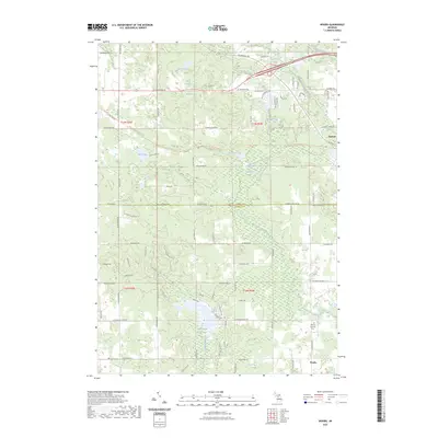 2023 Map of Woods, 2023 Print