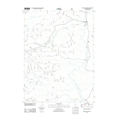 2012 Map of Woods Landing, 2012 Print