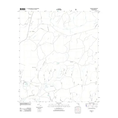 2012 Map of Woods, 2012 Print