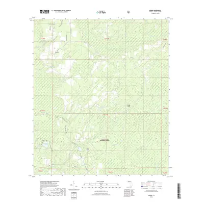 2018 Map of Woods, 2018 Print