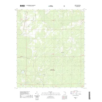 2021 Map of Woods, 2021 Print