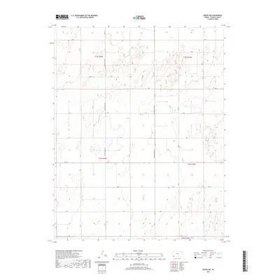 2018 Map of Woods NW, 2018 Print