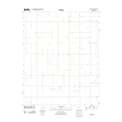 2012 Map of Woods SE, 2012 Print