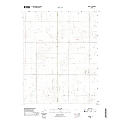 2018 Map of Woods SE, 2018 Print