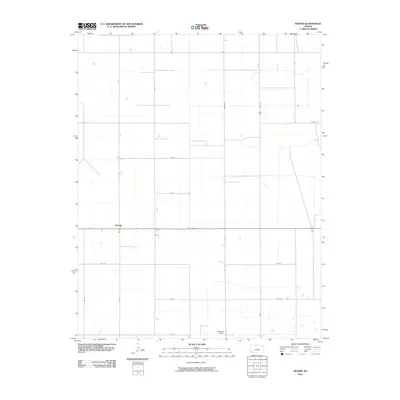 2010 Map of Woods, 2010 Print
