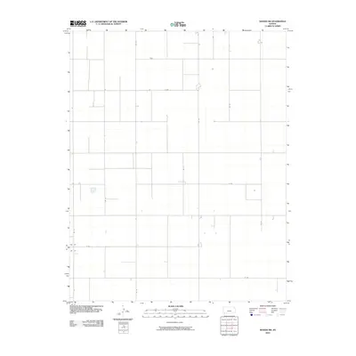 2010 Map of Woods SW, 2010 Print