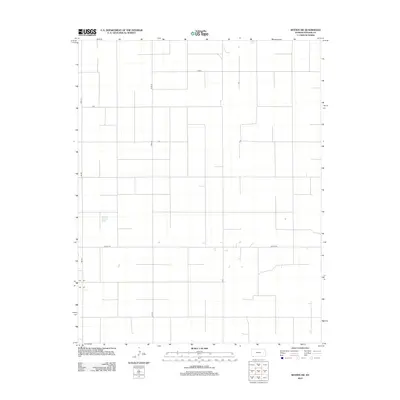 2012 Map of Woods SW, 2012 Print