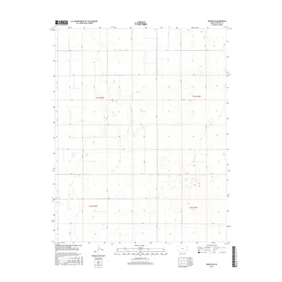 2015 Map of Woods SW, 2015 Print
