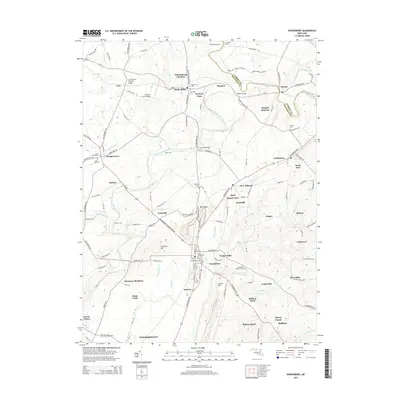 2014 Map of Woodsboro, 2014 Print
